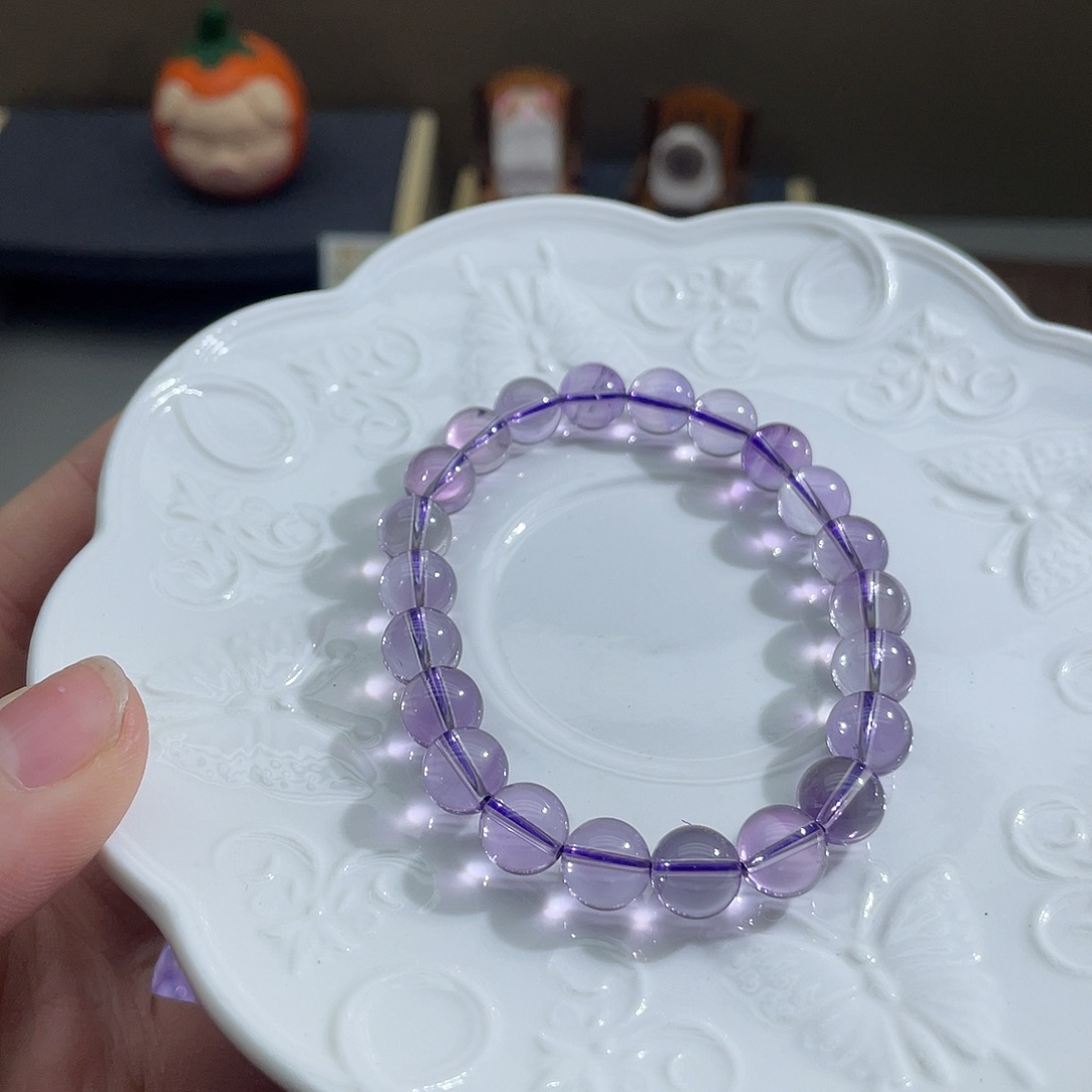 水晶手链未镶嵌好****)手串