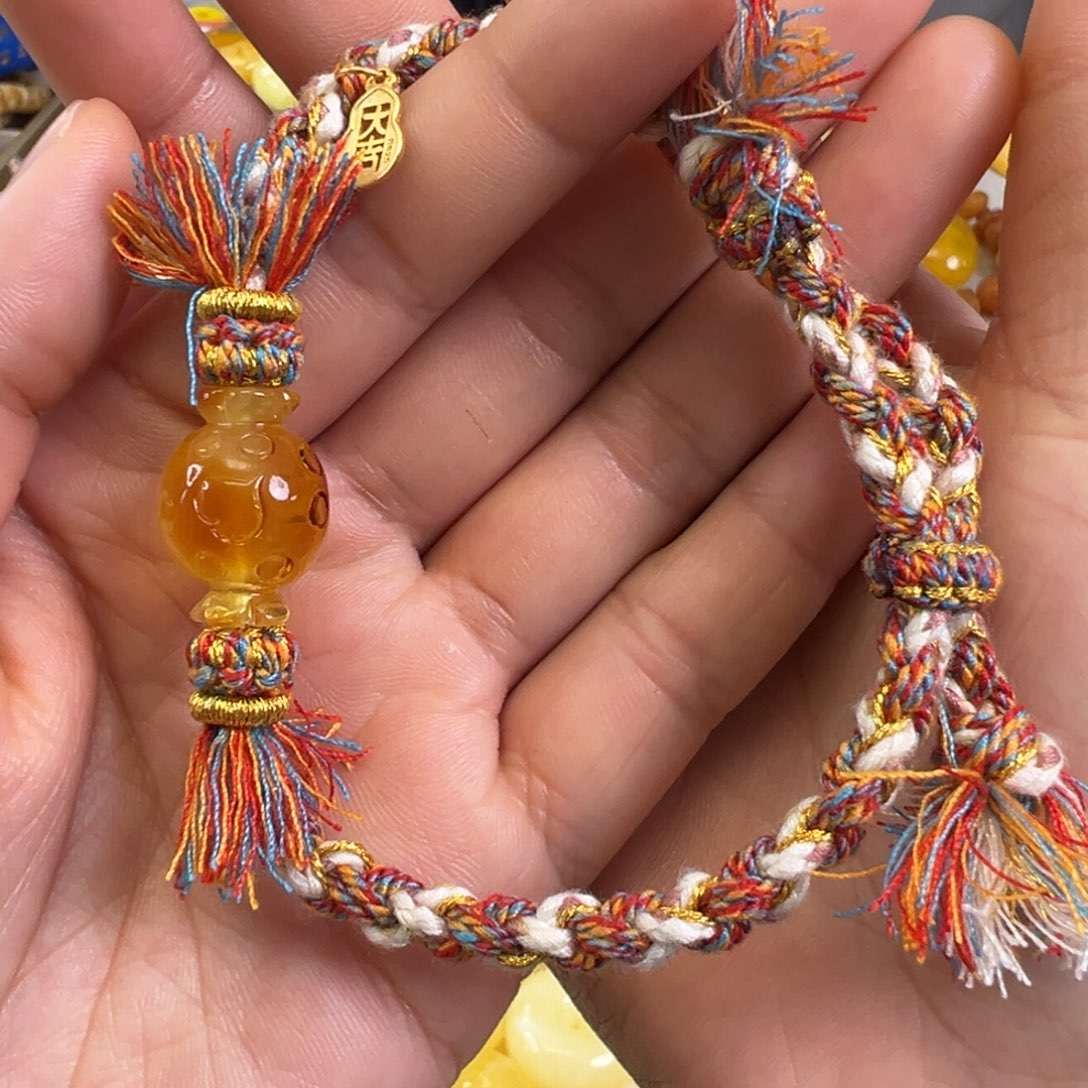 蜜蜡裸石未镶嵌蜜蜡