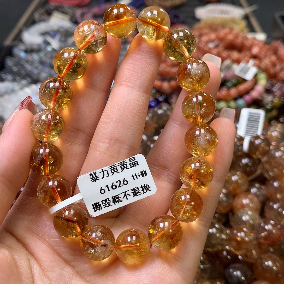 水晶手链未镶嵌，