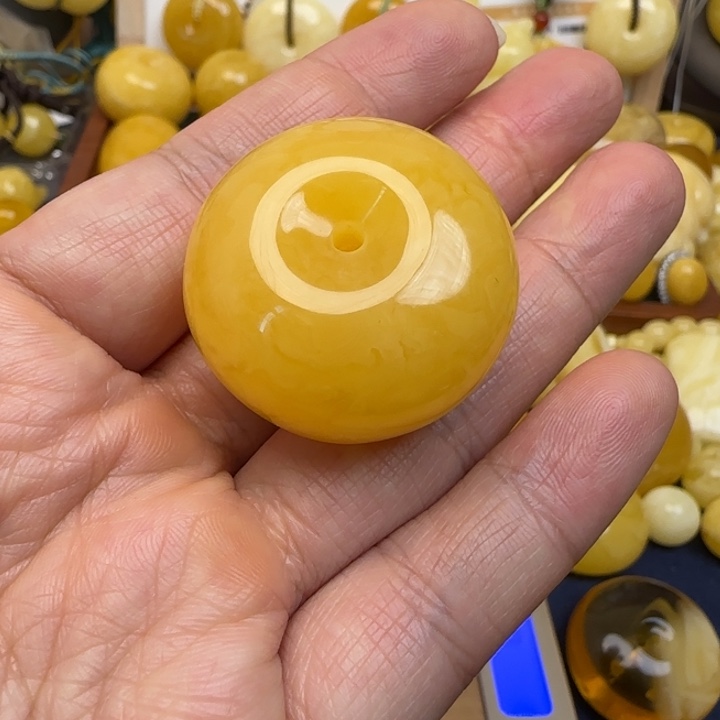 蜜蜡未镶嵌颈饰天然蜜蜡