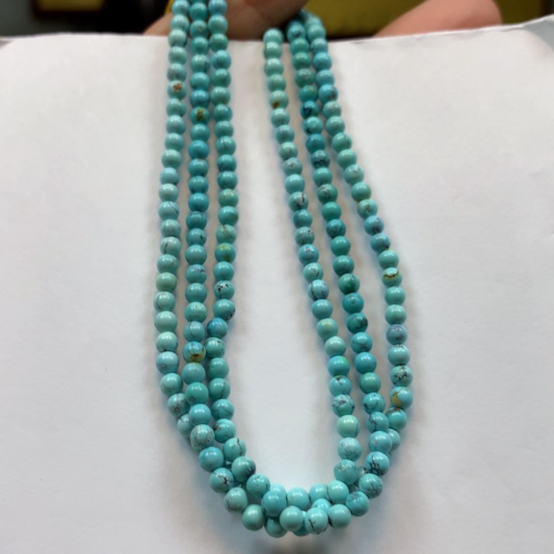 绿松石长链未镶嵌