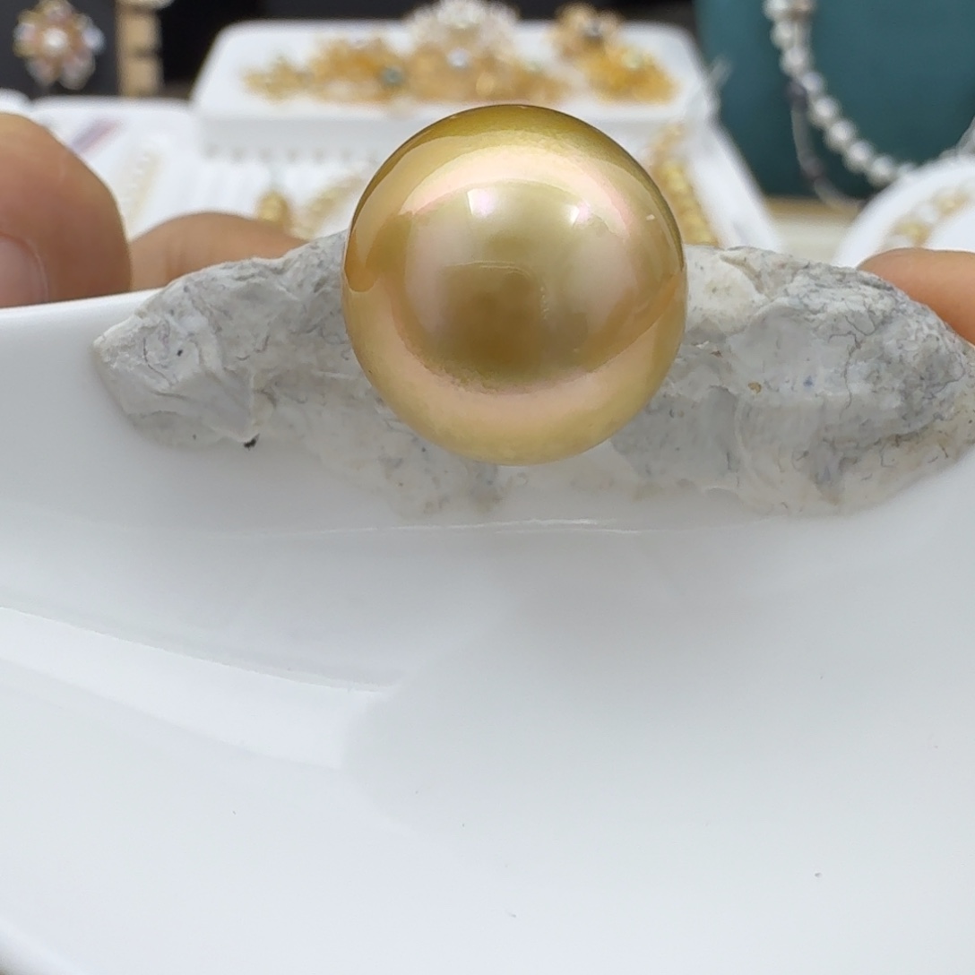 海水珍珠裸珠天然15.9