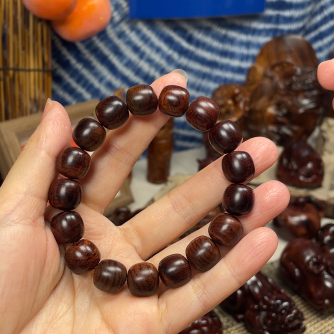 【闪购商品】黄花梨/降香黄檀手串/手链