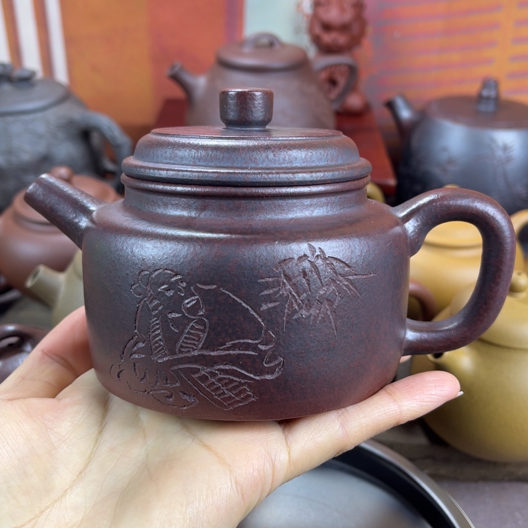 紫砂茶壶宜兴紫砂壶微瑕晃盖