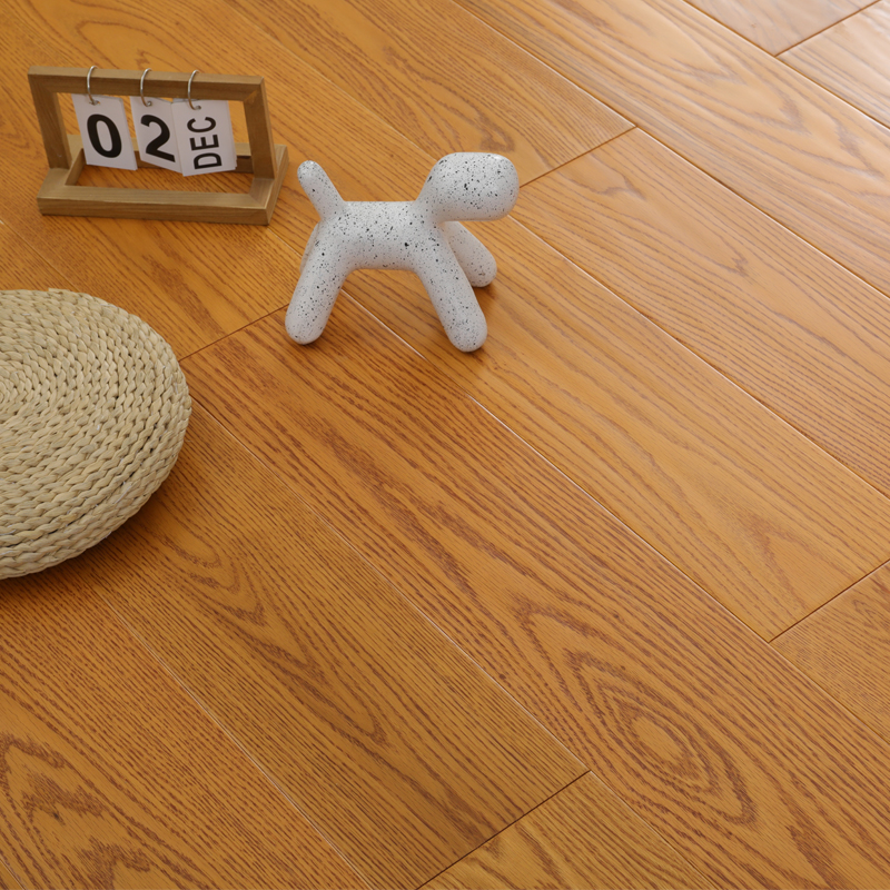 美国批发红橡木柚木纯实木地板1210长度地暖地热锁扣复合家用耐磨