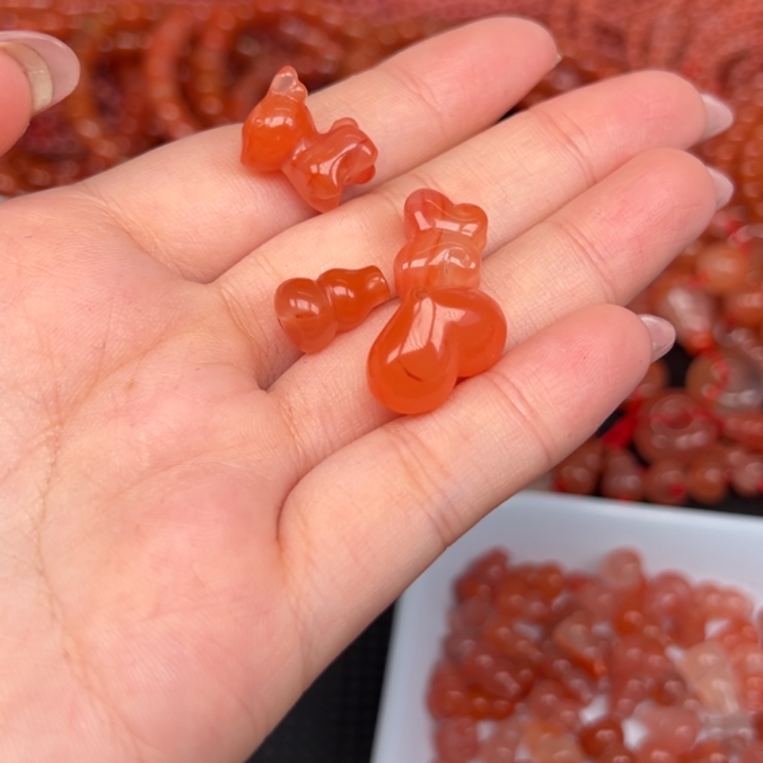 无***梦南红玛瑙未镶嵌吊坠(不含链)