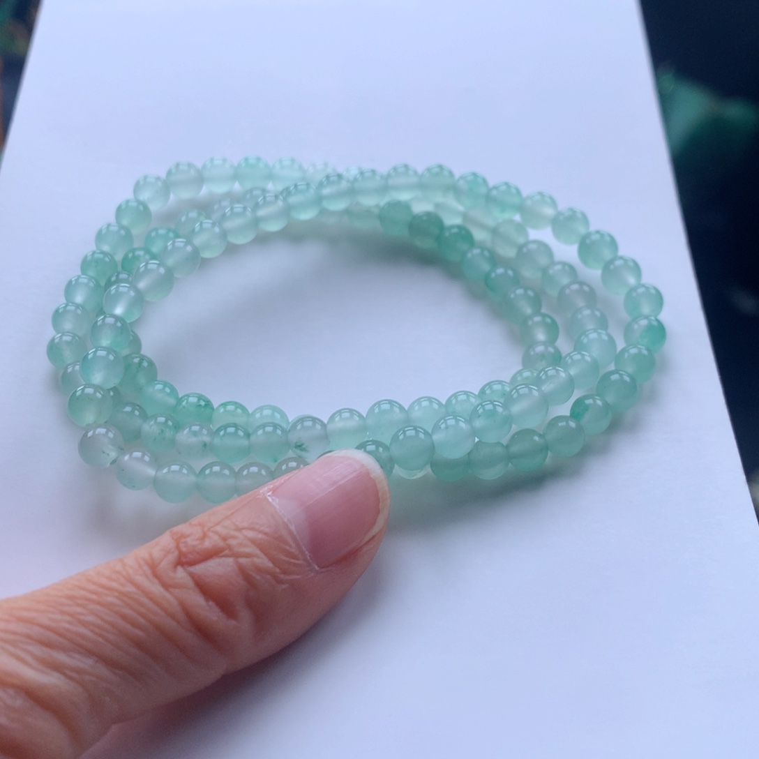 未镶嵌手串石英质玉