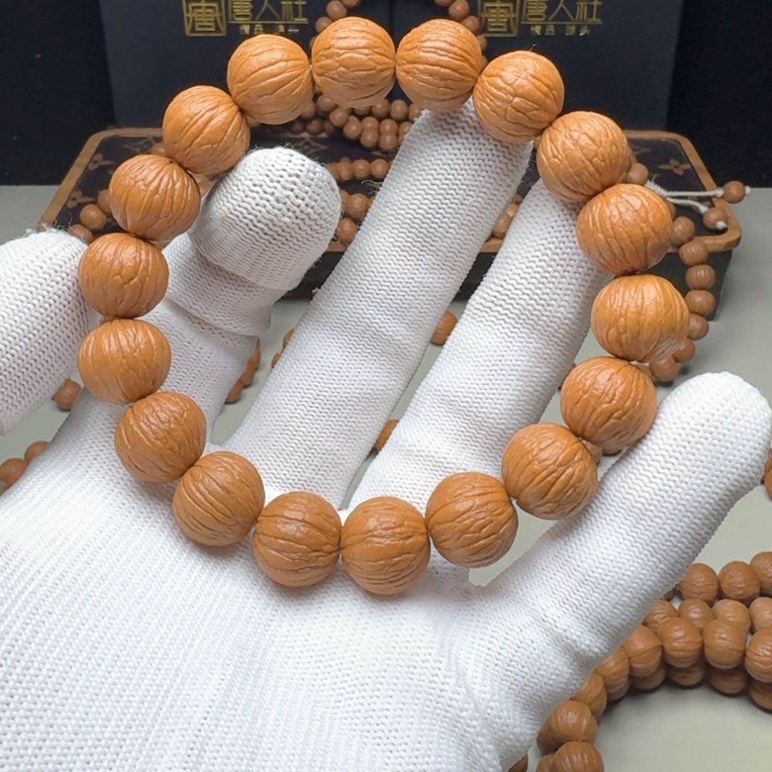 猴头核桃手串15小同尺凤羽