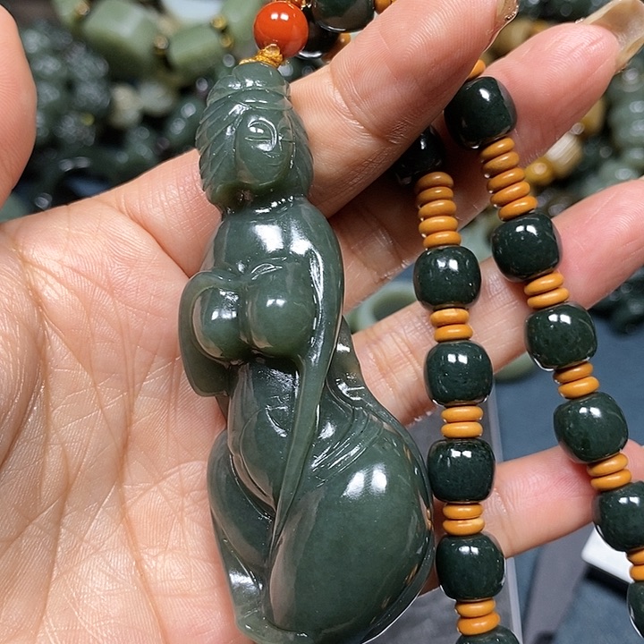 和田玉挂件未镶嵌