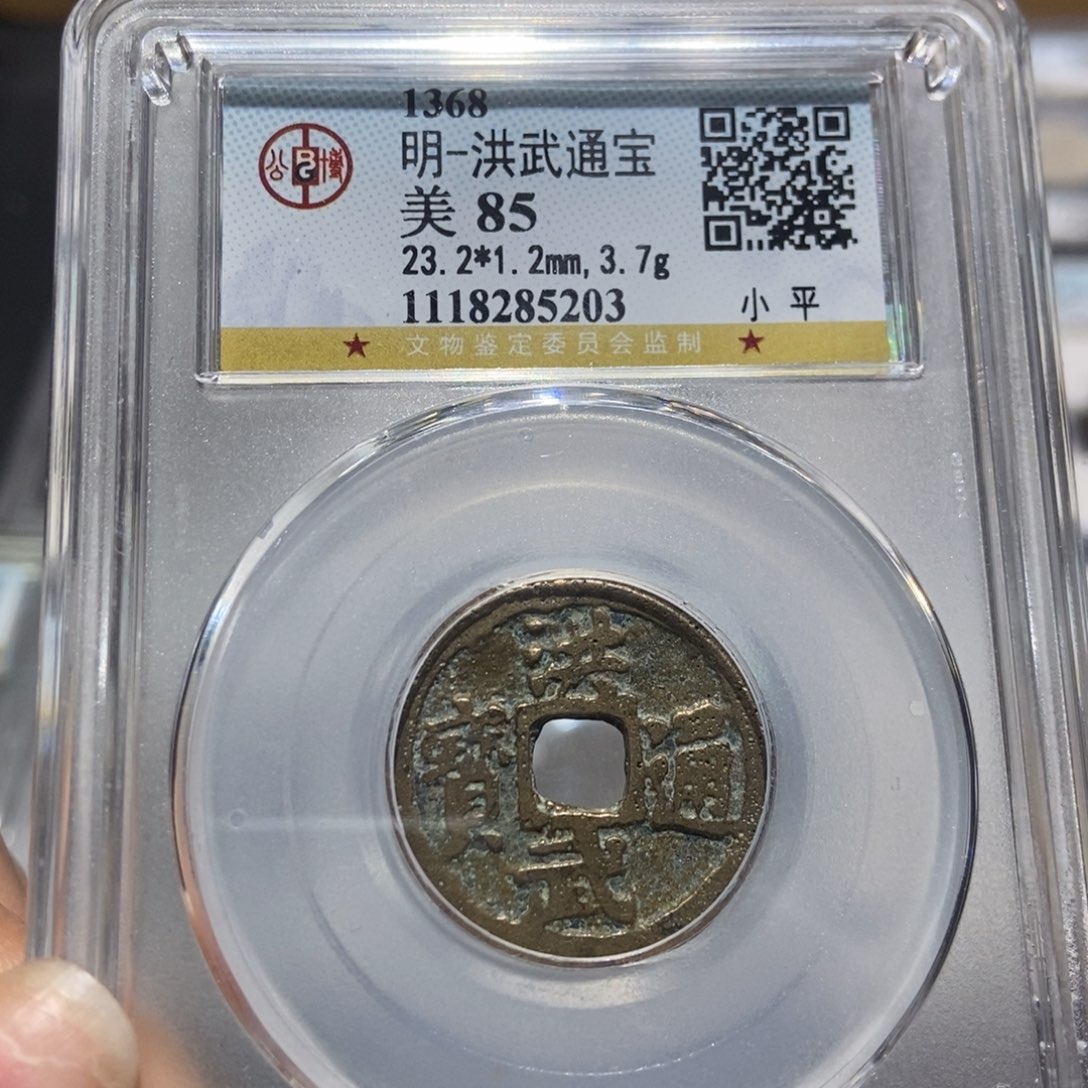 铜大头精选洪武通宝5203