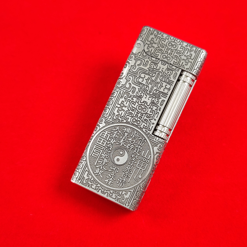 手工圣哥二代钛合金火灵珠-手动开盖手工煤油打火机