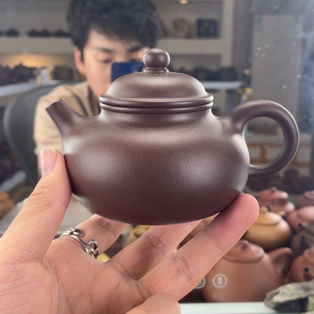茶壶紫砂220cc底槽清茶壶