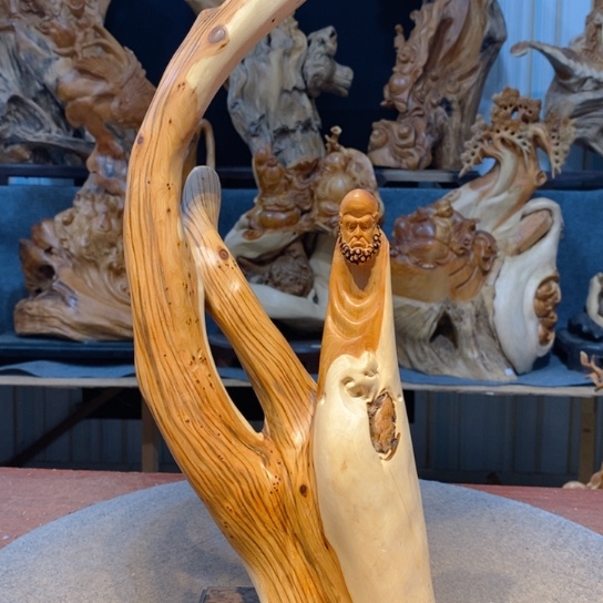 柏木（崖柏）根雕摆件