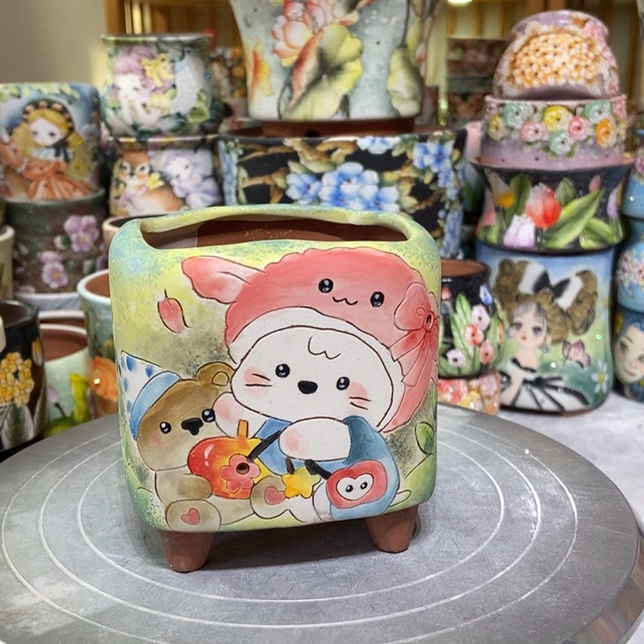 景德镇艺术手绘作品
