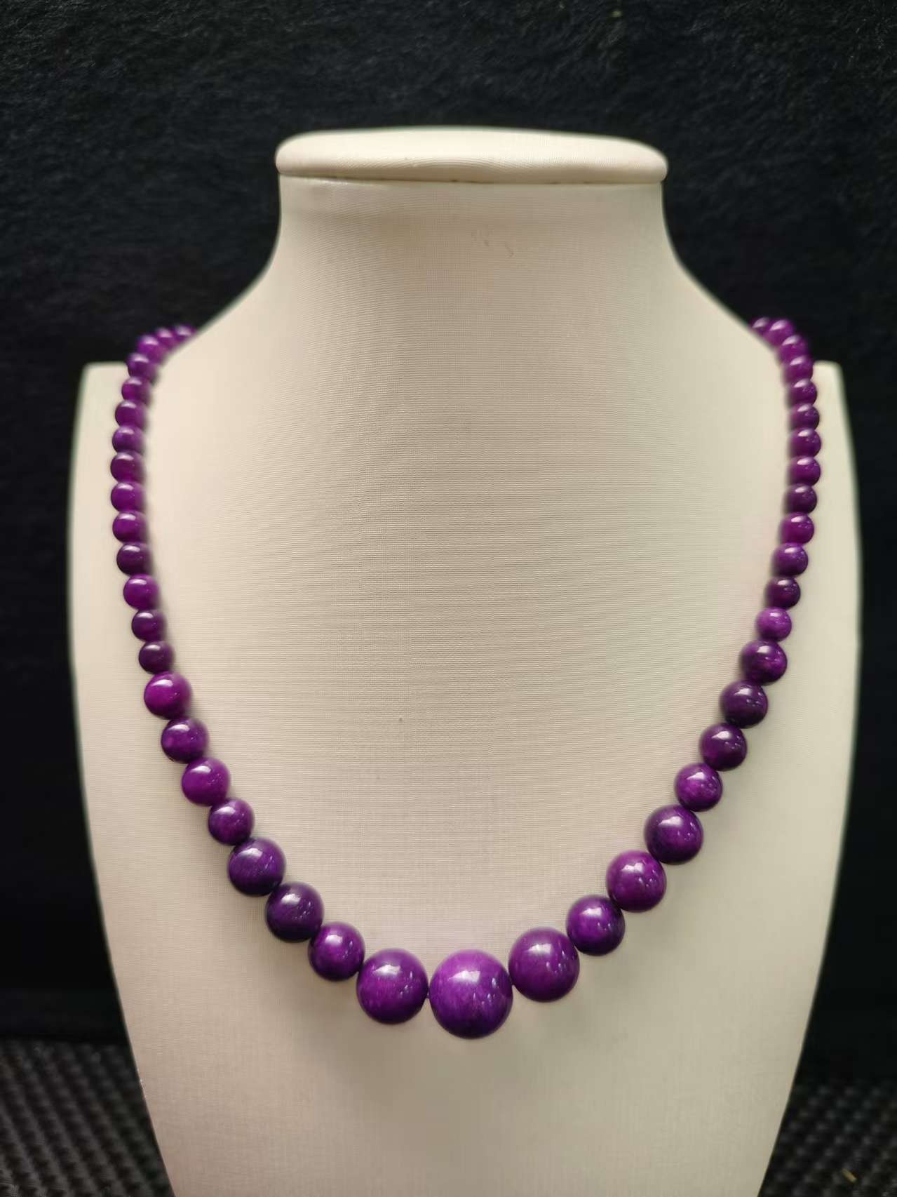 A25深紫色塔链女款