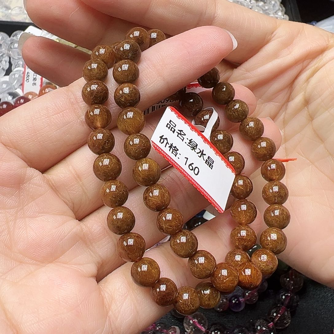 未镶嵌手链水晶多样性发一