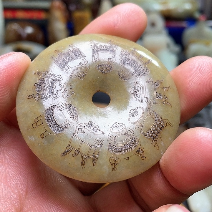 和田玉挂件未镶嵌