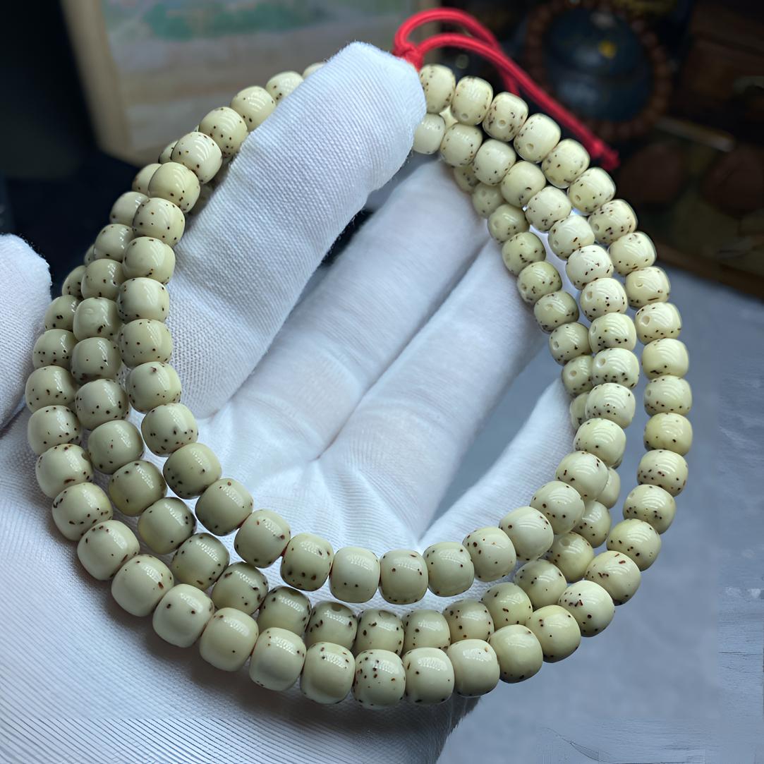 星月菩提瓷白7✖️6通体留白