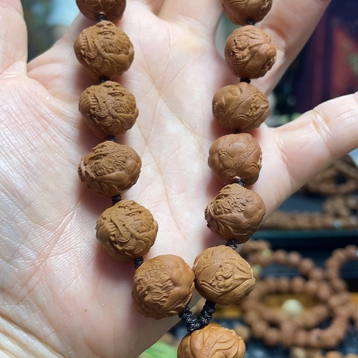 橄榄核手串/手链龙纹