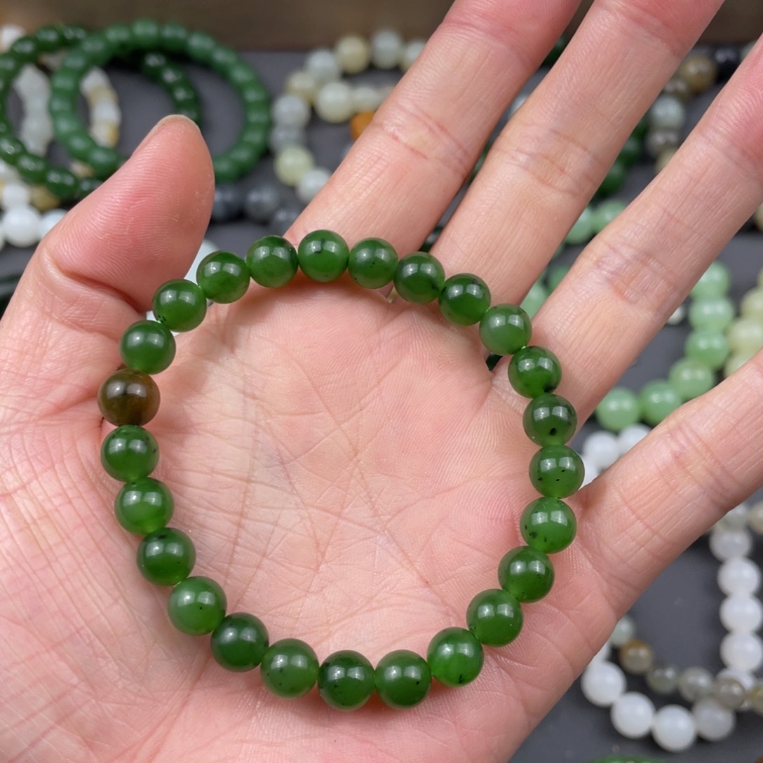 和田玉手串未镶嵌