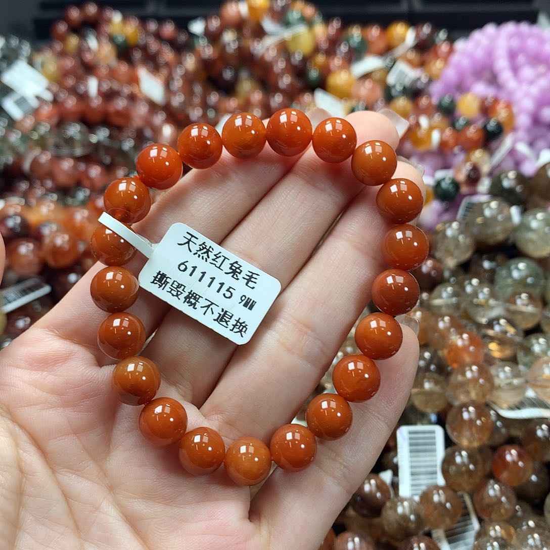 水晶手链未镶嵌，