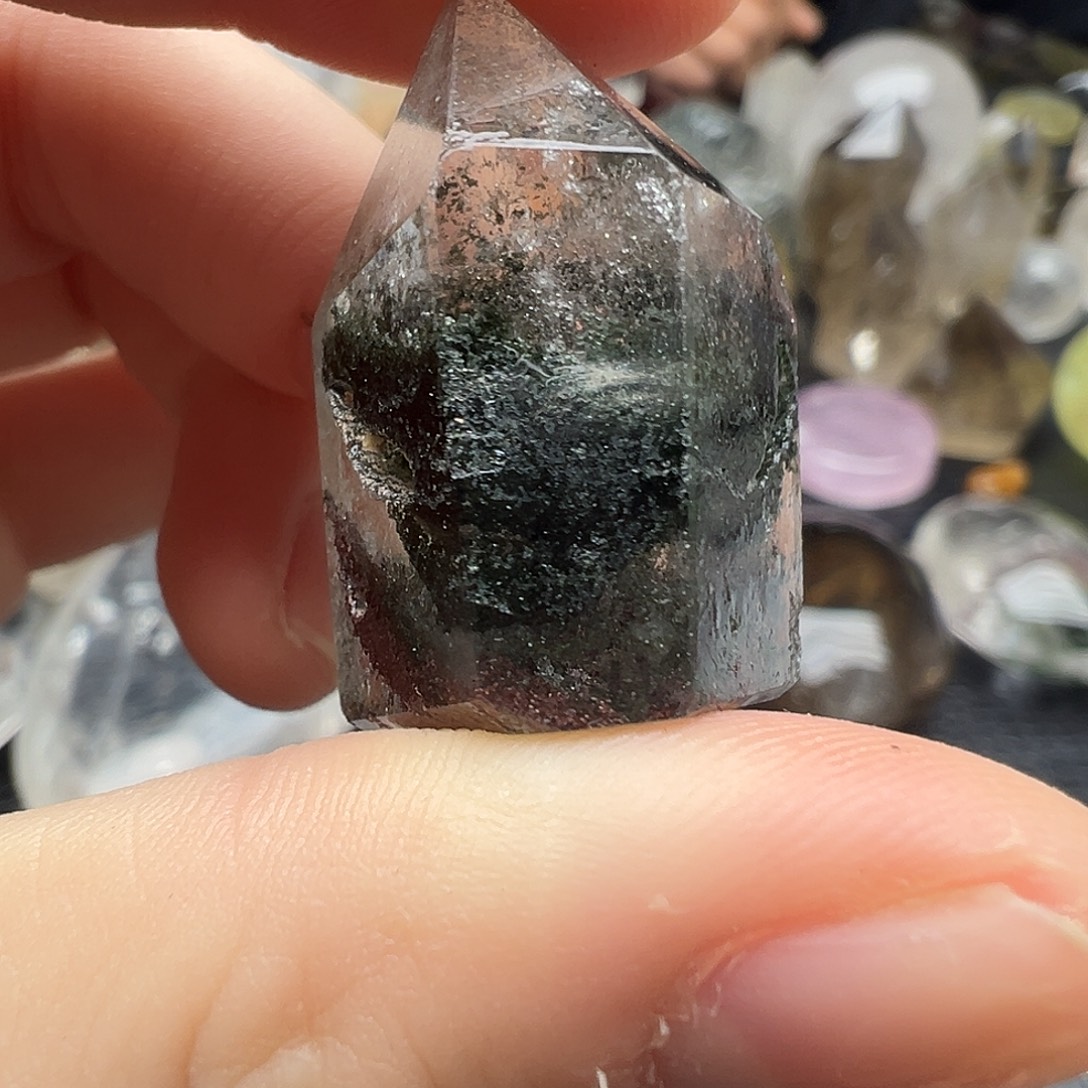 珠宝半成品水晶未镶嵌66水晶