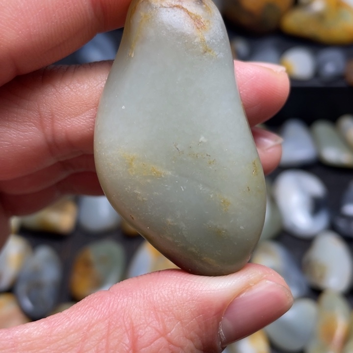 和田玉未镶嵌挂件12