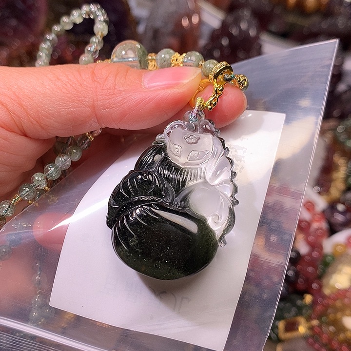 水晶颈饰未镶嵌订制