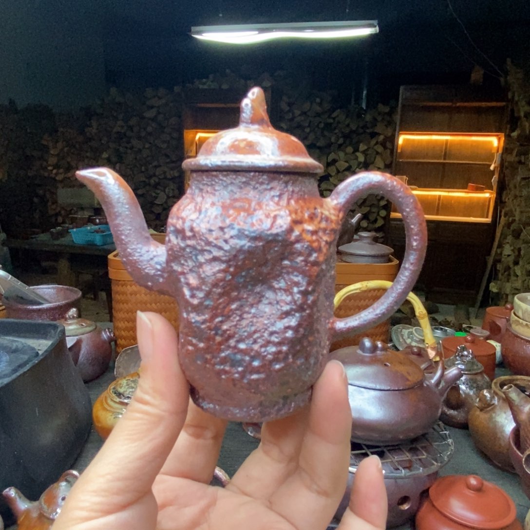 紫砂柴烧紫砂茶具