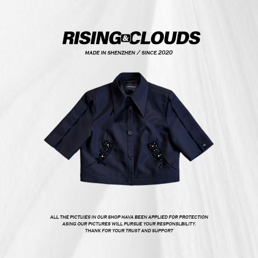 【莎莎】深圳南油百搭醋酸羊毛外套080788