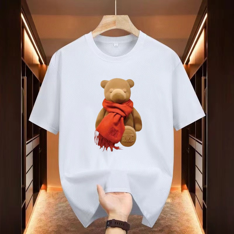 半袖T恤圆领白色上衣男士短袖日常时尚中袖国潮潮流中国风