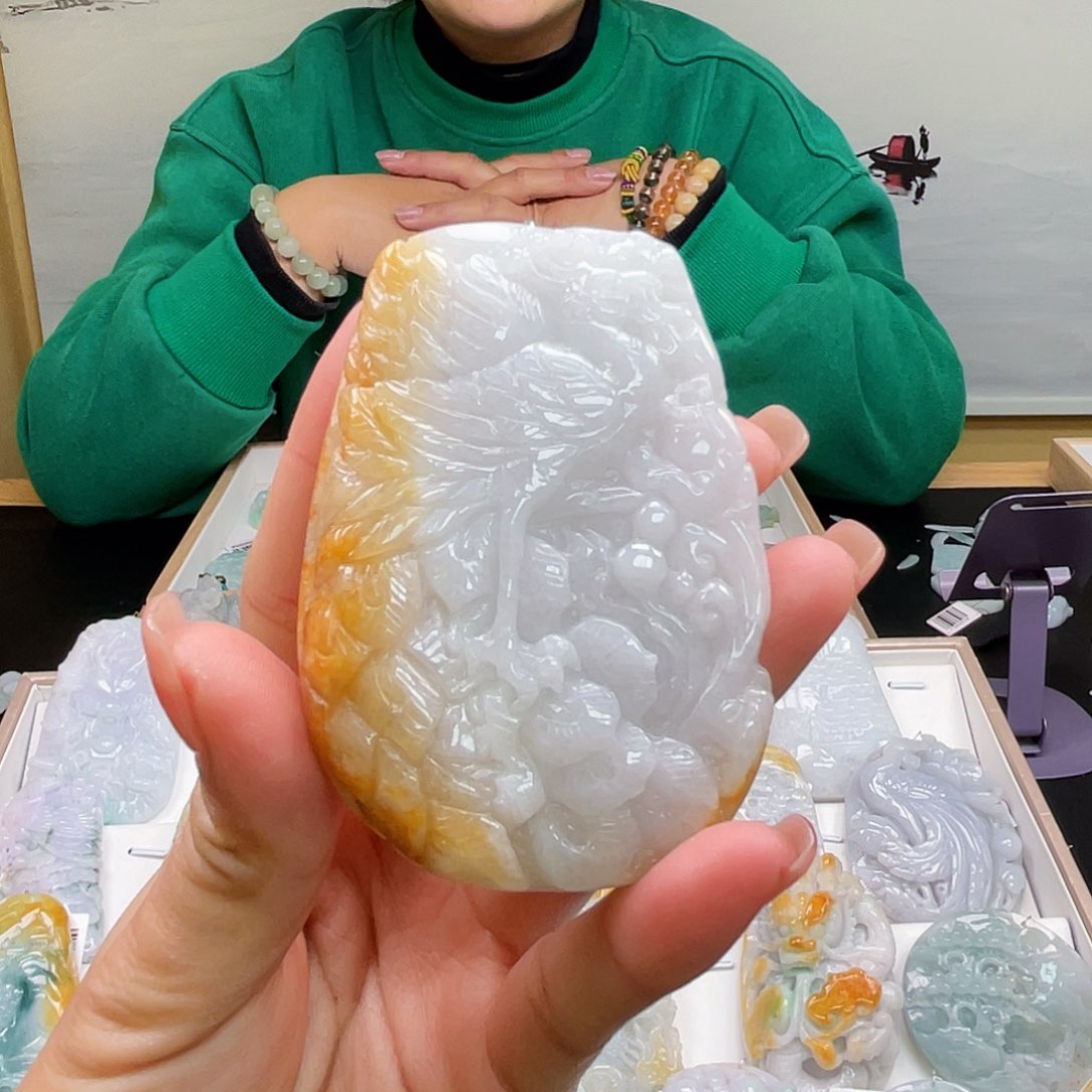 翡翠吊坠(不含链)未镶嵌