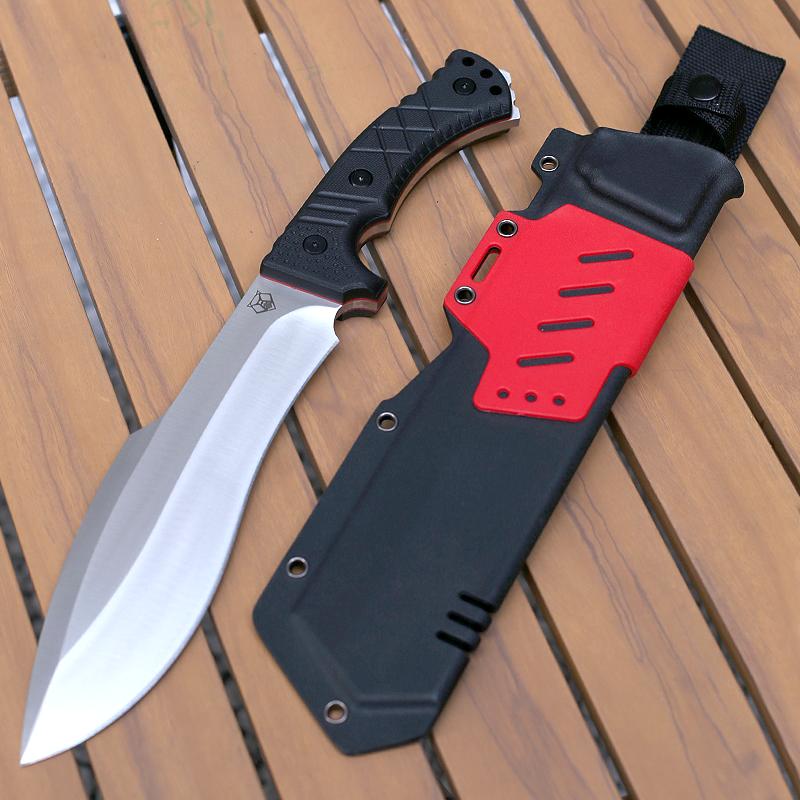 蟠龙-G10手柄户外刀手工刀多功能野营野外便携刀具锋利