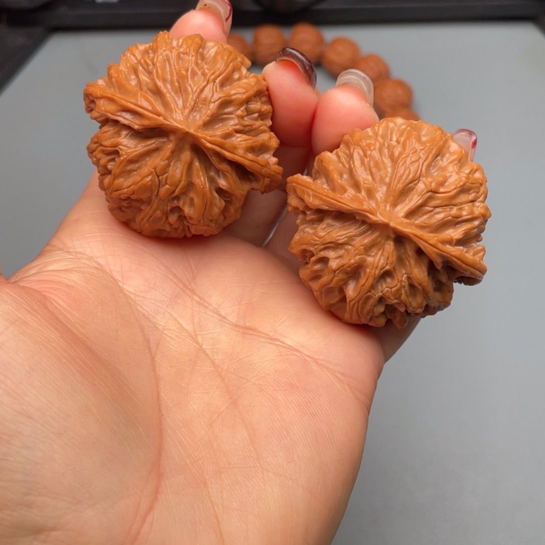 文玩核桃把件42苹果园