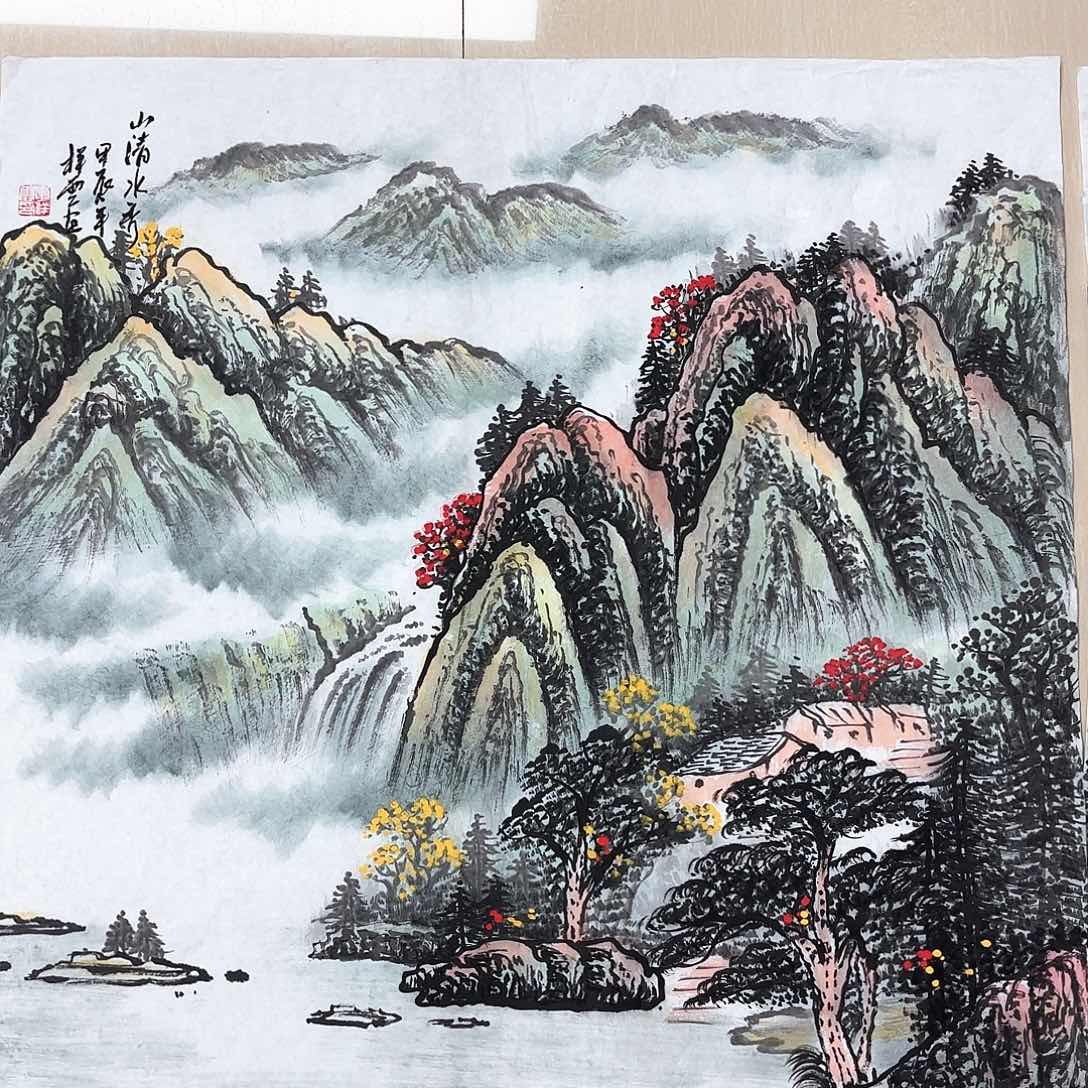 国画国画作品集一个一个