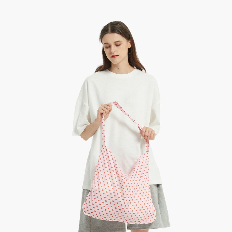 bikkie 宋慧乔单肩包斜挎包裴秀智同款波点DOT ECO BAG PINK