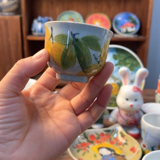 瓦当景德镇釉下手绘陶瓷