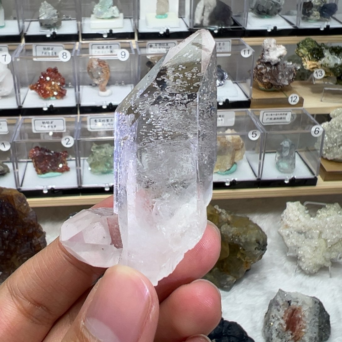 紫晶大型摆件（非配饰）银S925镶嵌