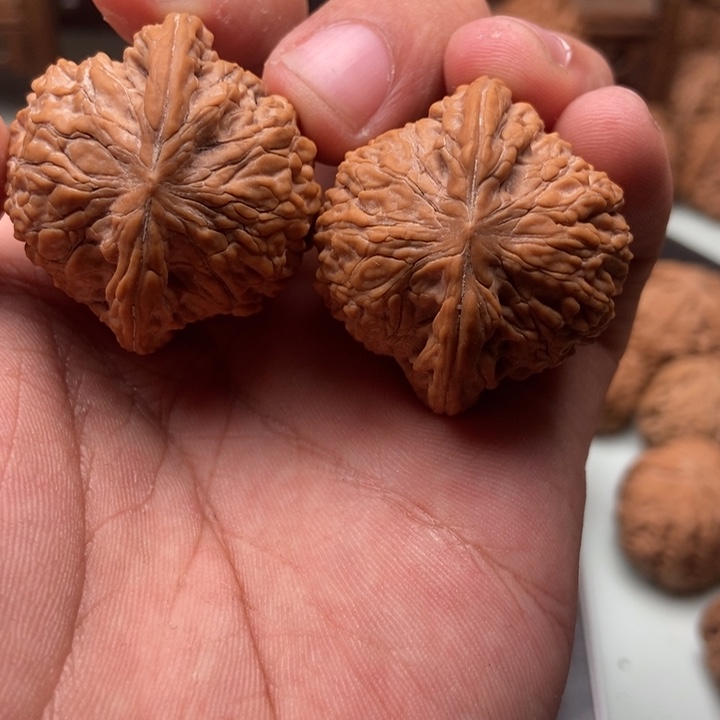 文玩核桃把件打****菜35全品磨盘