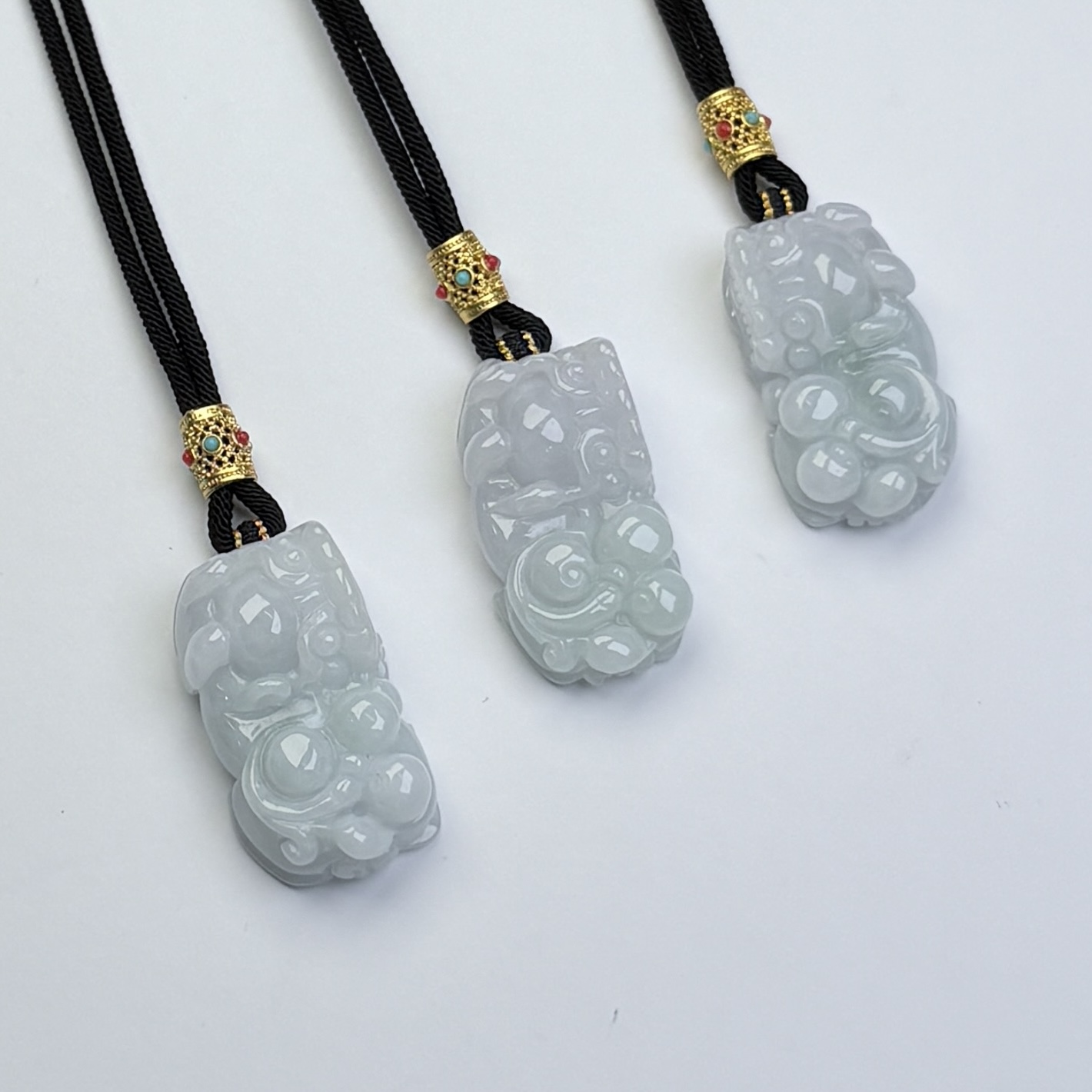 294972/天然缅甸翡翠A货貔貅  多样性一件发