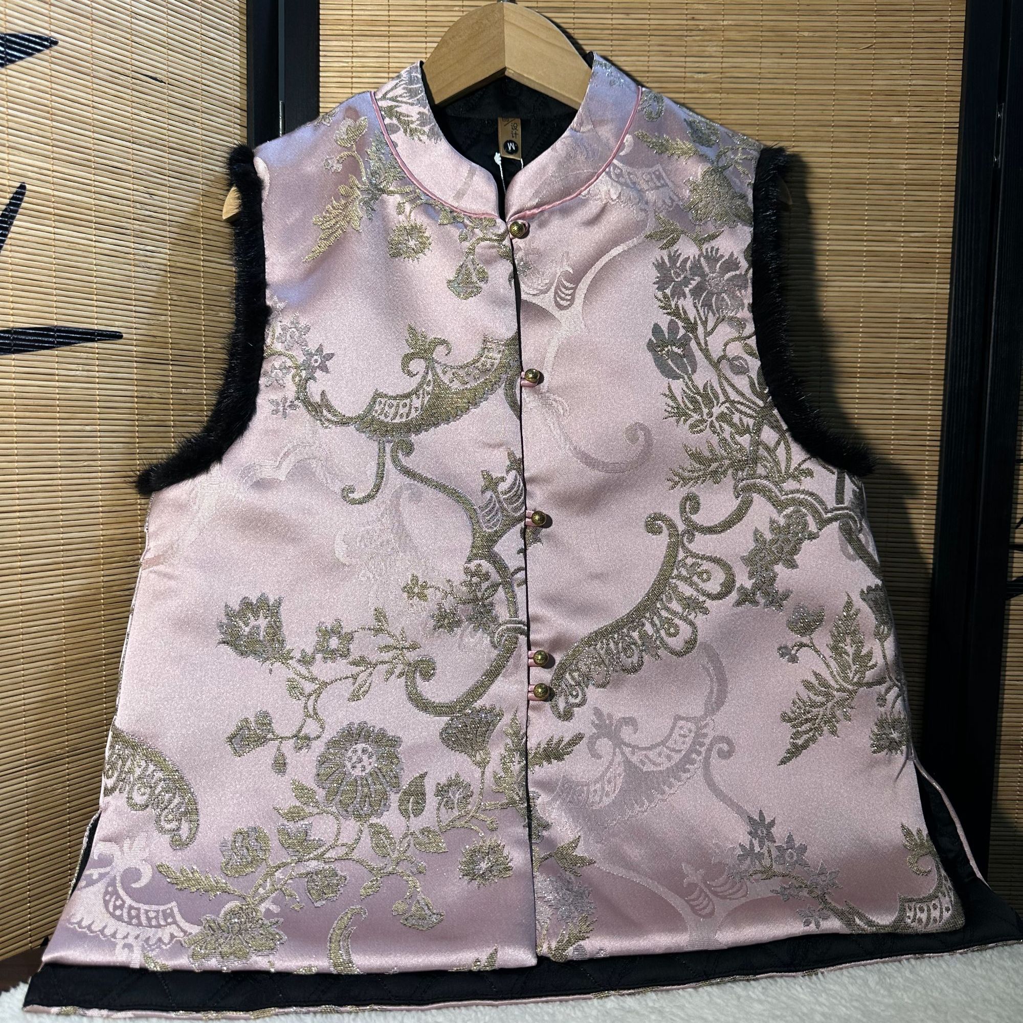 子母依新中式棉马甲25407HMFMJ084