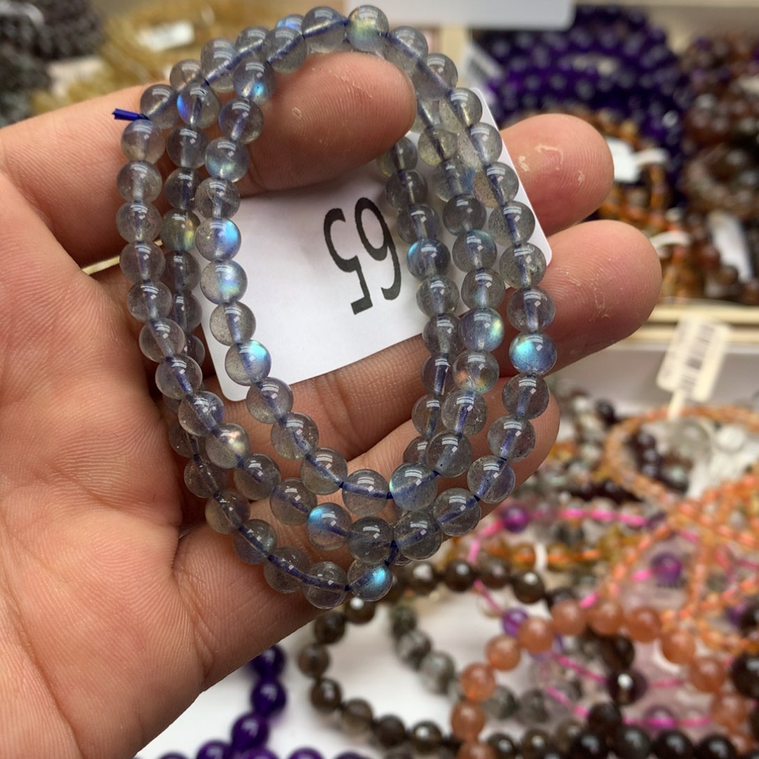 【闪购商品】拉长石手链未镶嵌手链