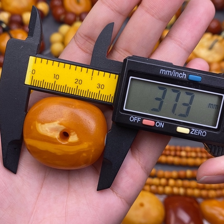 琥珀未镶嵌裸石蜜蜡L