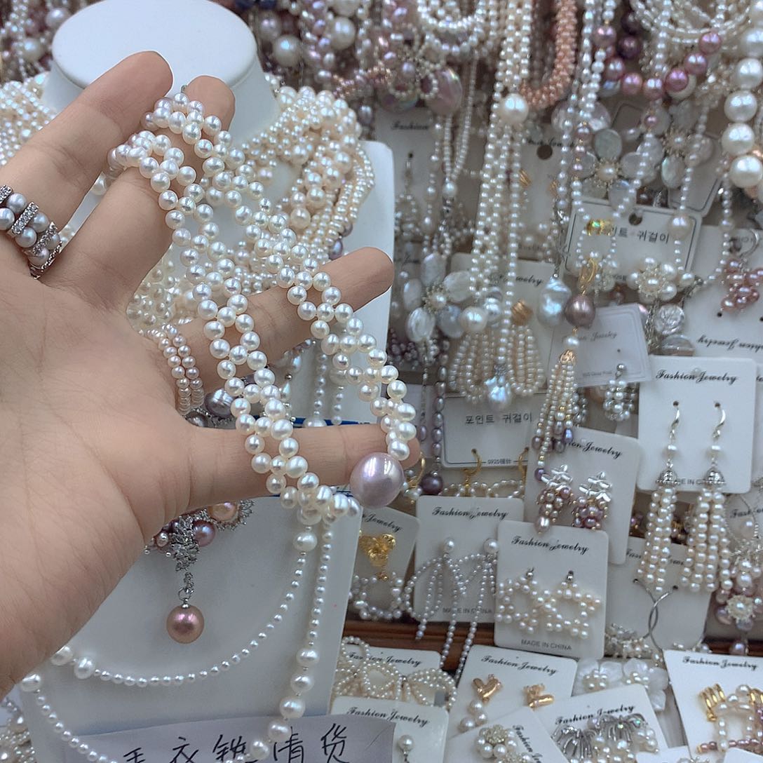 李***如耳饰银S925镶嵌淡水珍珠