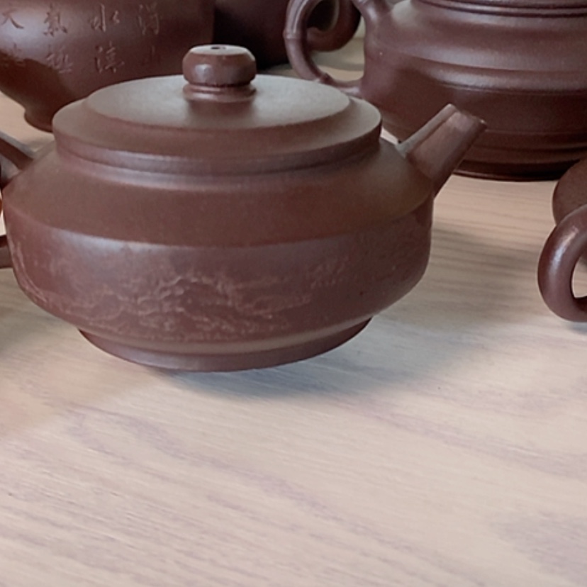 【闪购商品】紫砂茶壶天青泥半手工