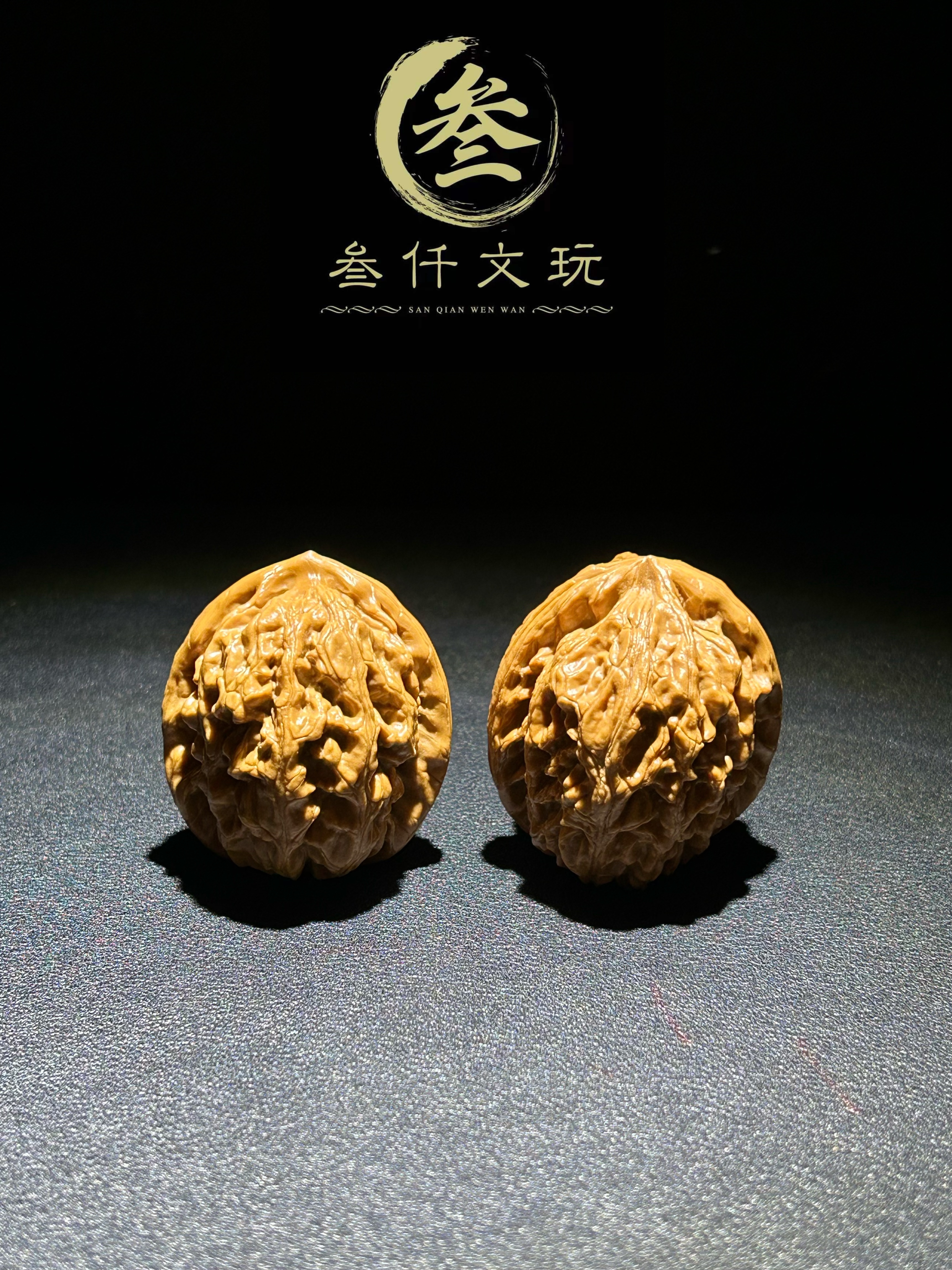 天宫系列-红锦鲤文玩核桃-叁仟文玩·SANQIAN