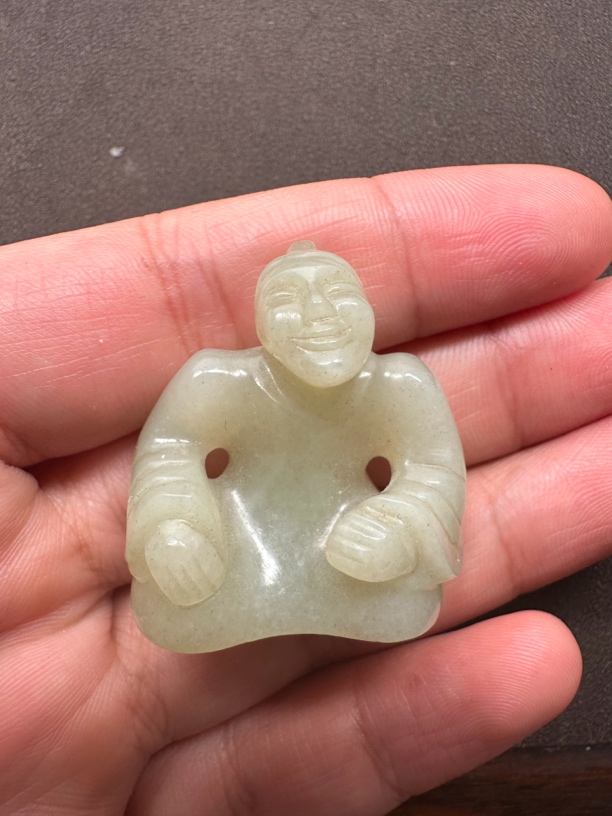 和田玉，玉跪人，“遇贵人”