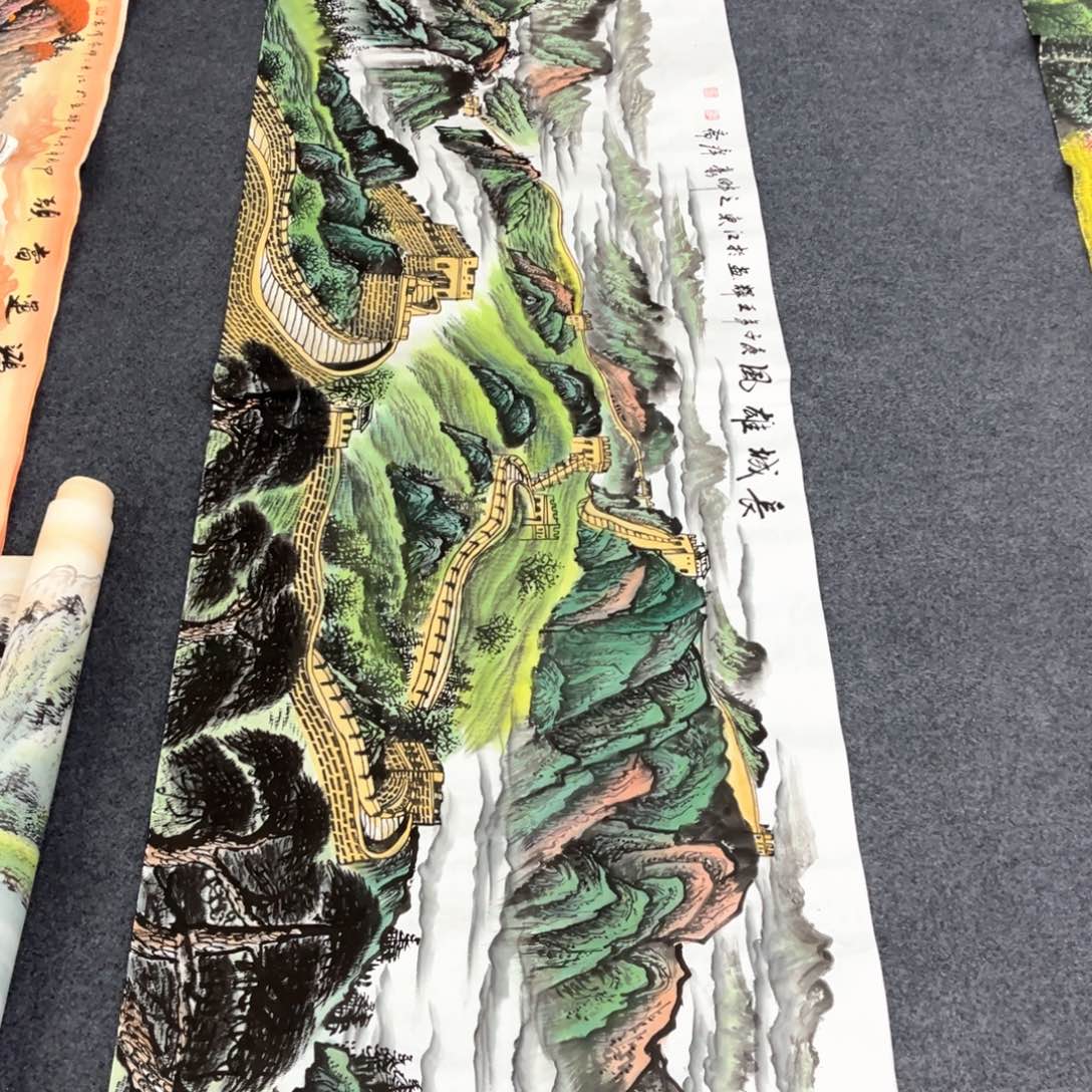 国画我的小伙伴们都很努力