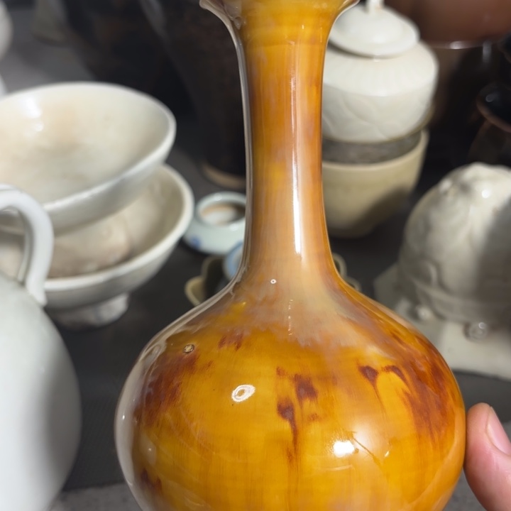 初***心瓷片器型美观大方美观