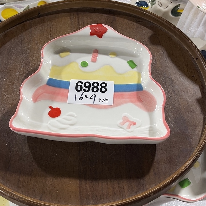 瓷微瑕外贸餐具6988